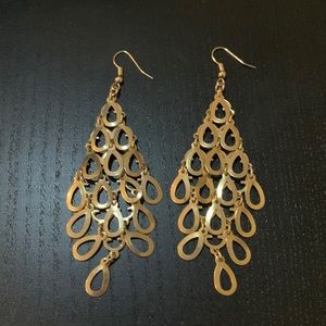 Gold Dangle Earrings
